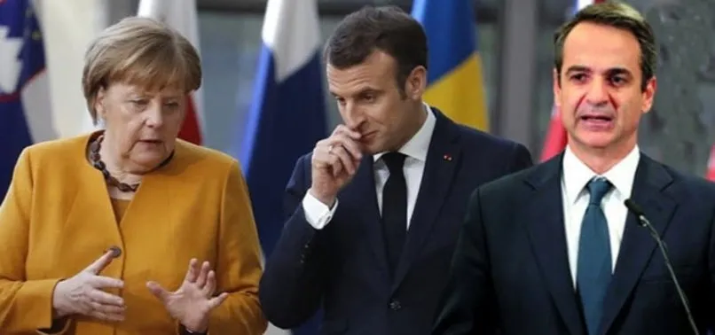 Miçotakis ve Macron'a Merkel freni! Türkiye planları suya düştü