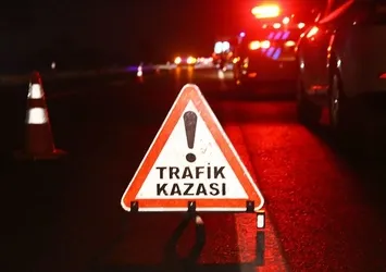 Uşak'ta minibüs kaza yaptı: 1 ölü