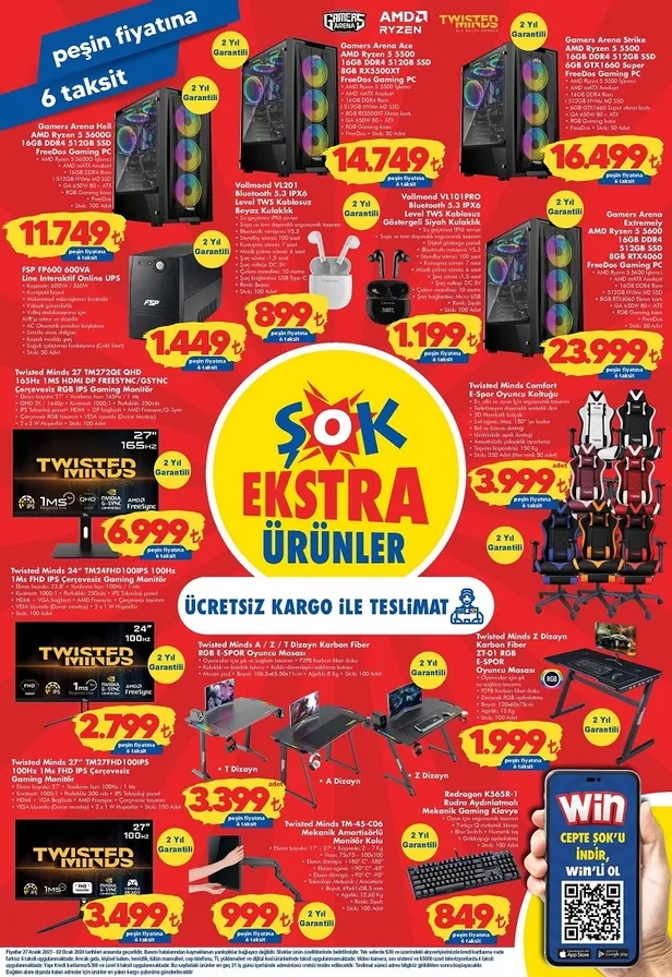 ŞOK 28 Aralık aktüel ürünler kataloğunda ne var? Mutfak gereçleri, tekstil ürünleri, bilgisayar, gıda ve bebek ürünleri uygun fiyata satılacak