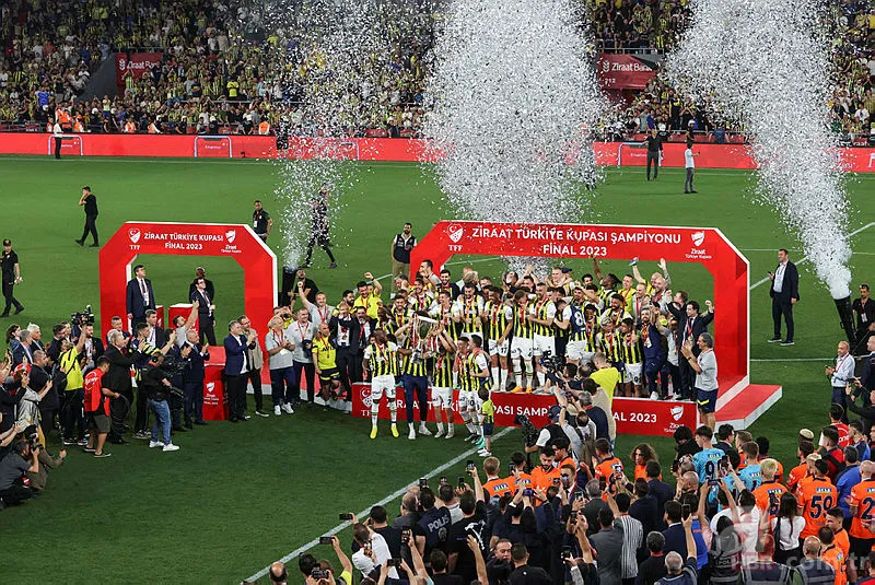 61. Ziraat Türkiye Kupası'nı Fenerbahçe kaldırdı 11