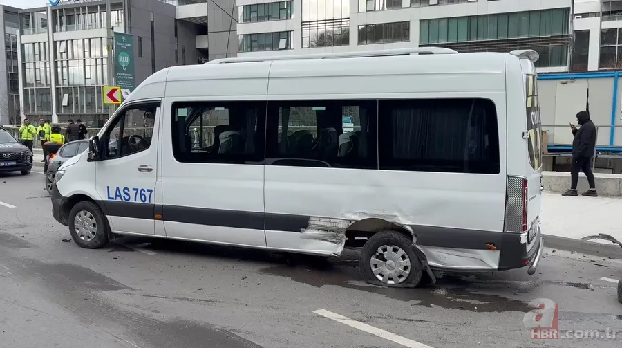 18 yaşındaki sürücü virajı alamayıp karşı yöne uçtu: 4 kişi yaralandı 8