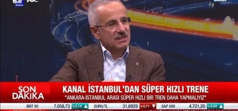 Ulaştırma ve Altyapı Bakanı Abdulkadir Uraloğlu'ndan A Para'da önemli açıklamalar: 38 dev proje hayata geçti