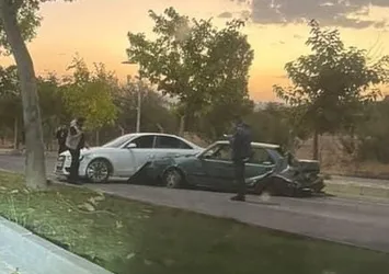 Elazığ’da trafik kazası: 2 yaralı