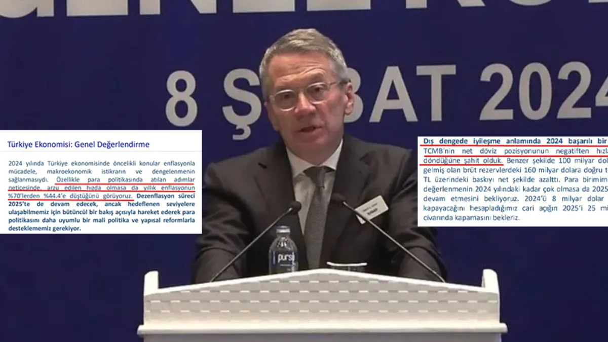 TÜSİAD'ın büyük çelişkisi! Raporda hükümete övgüler yağdırıp kürsüde vesayet çığırtkanlığı yaptılar