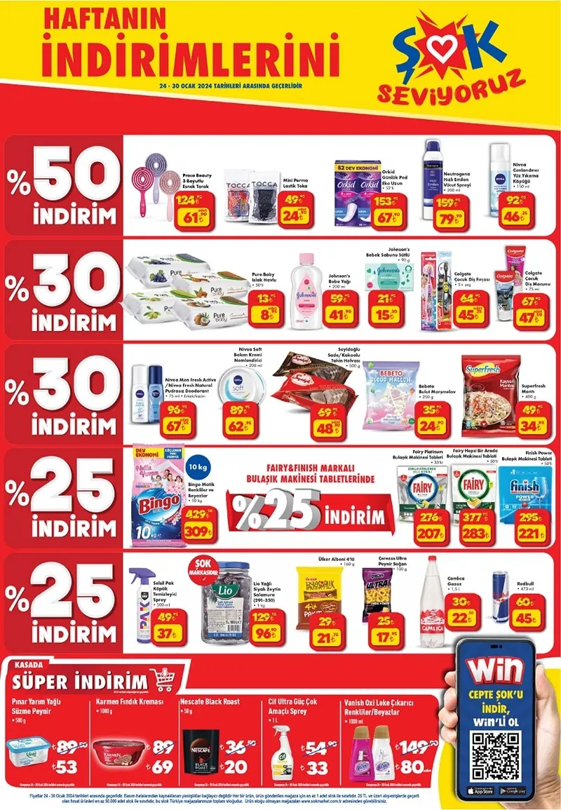 ŞOK 30 Ocak aktüel ürünler kataloğu geliyor! ŞOK bu hafta elektronikten tekstile, gıdadan mobilyaya kadar onlarca ürünü uyguna satıyor - 4