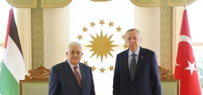 Başkan Erdoğan ve Filistin Devlet Başkanı Abbas arasındaki görüşme başladı! Türkiye’nin yeni Filistin hamlesi ne olacak?