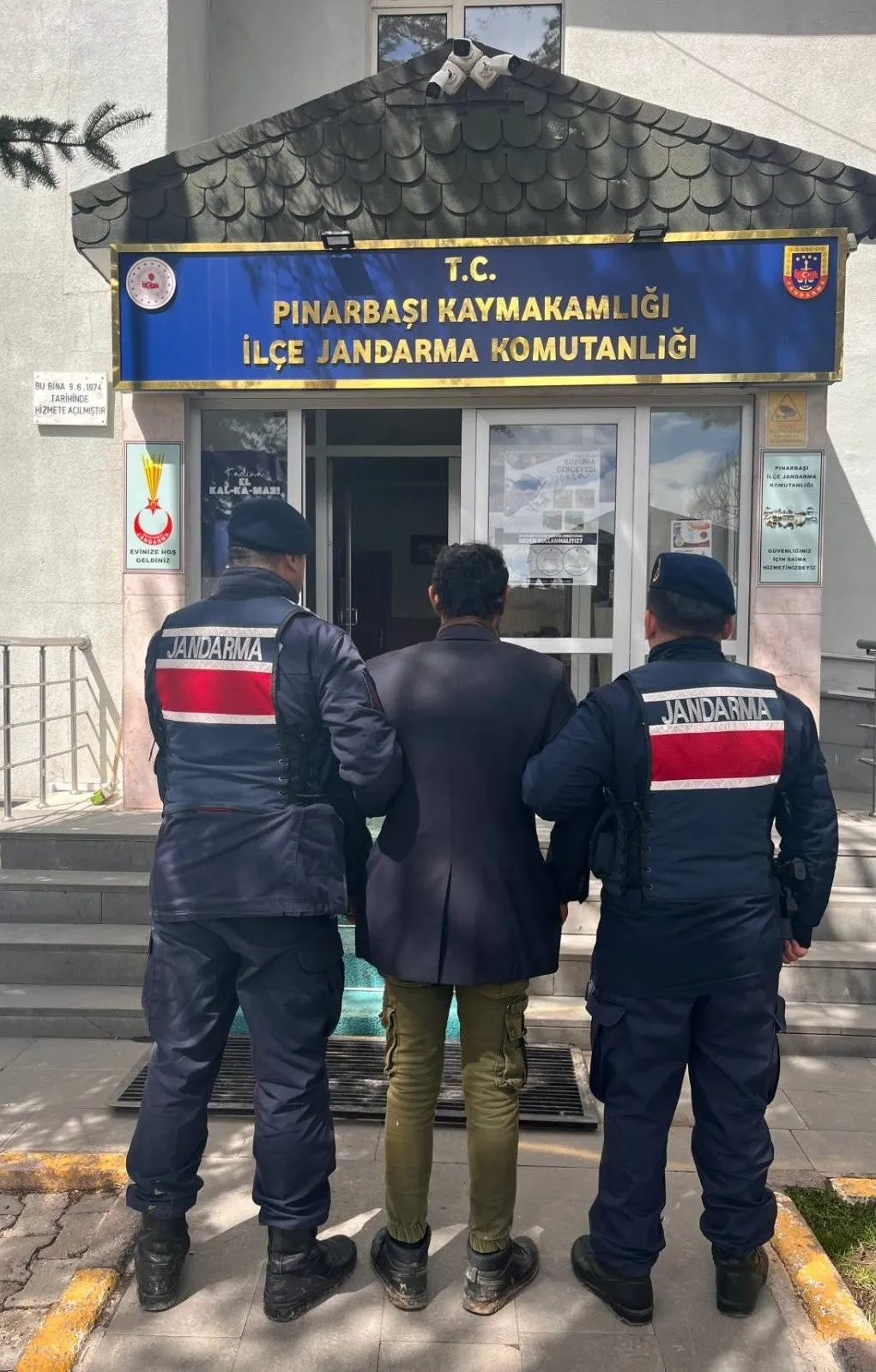 Çok yediği iddiasıyla köpeğini ağaca asıp öldüren şüpheli tutuklandı