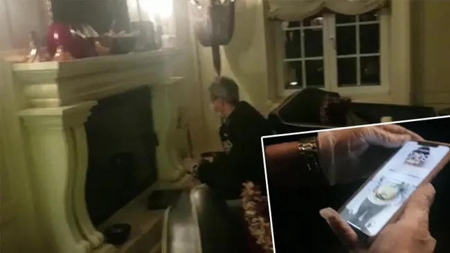 SBK Holding’e kara para aklama soruşturması! İşte şöminede yakılmış telefonun görüntüsü