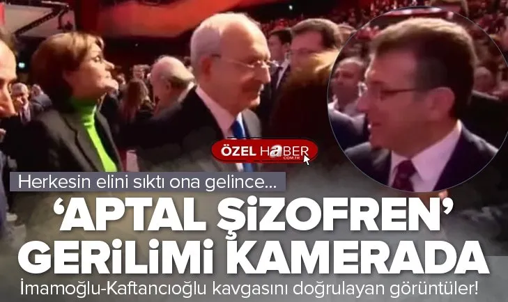 Kaftancıoğlu-İmamoğlu kavgası kameralara yansıdı: Herkesin elini sıktı ona gelince başını salladı