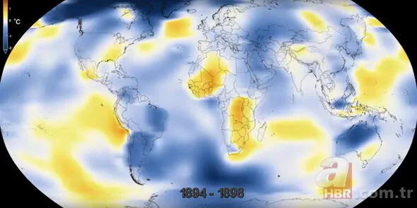 NASA'dan korkutan harita! Türkiye dahil tüm Avrupa... 15
