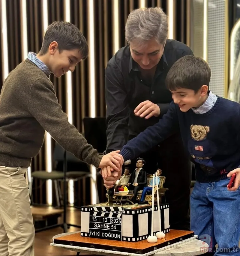 Kurtlar Vadisi'nin Polat Alemdar'ı Necati Şaşmaz'ın çocukları kocaman oldu 6