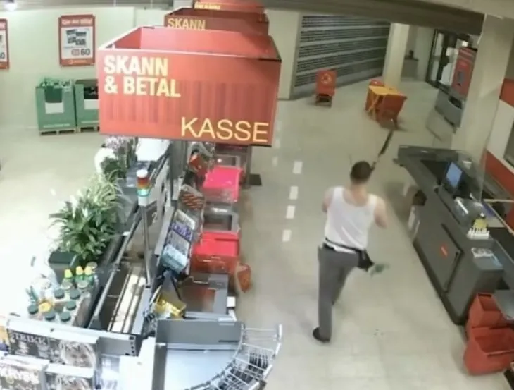 Norveç’te süpermarkette oklu saldırı! Dehşet dolu anlara ait görüntüler ortaya çıktı