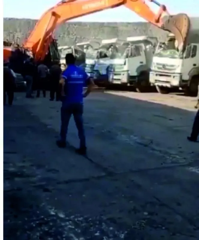 Beş kamyonu hurdaya çevirdi! Firma sahibinden akıllara durgunluk veren açıklama