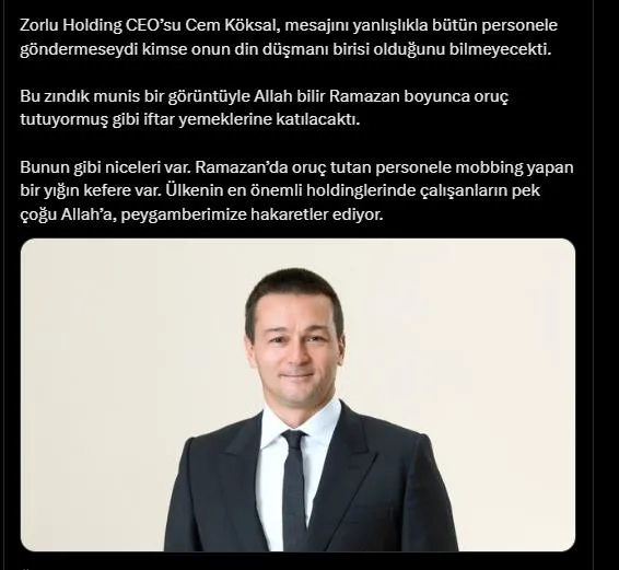 zorlu-holdingin-islamofobik-ceosu-cem-koksala-sorusturma-ramazan-hazimsizligi-turkiyenin-gundeminde-1740840579347.jpeg (Foto: ahaber.com.tr ekran görüntüsü)