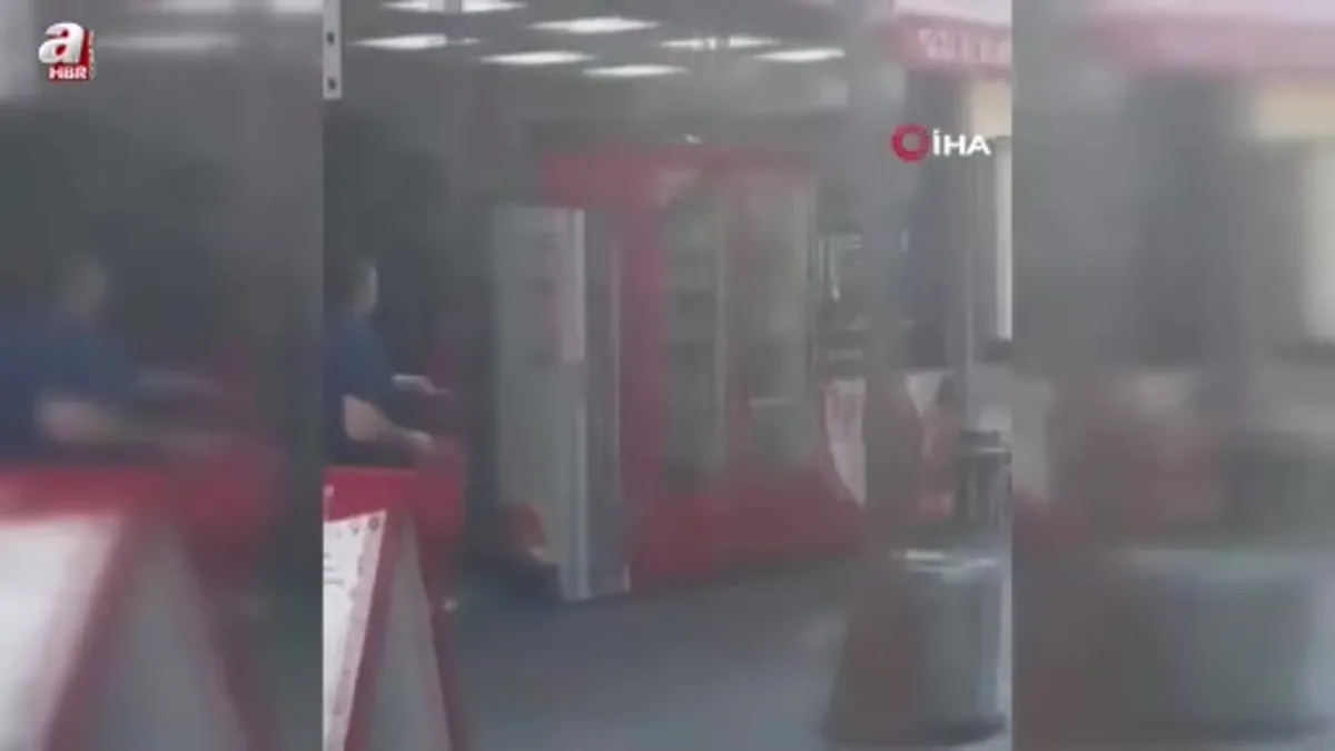 Sıcak havalarda serinleten şaka kamerada