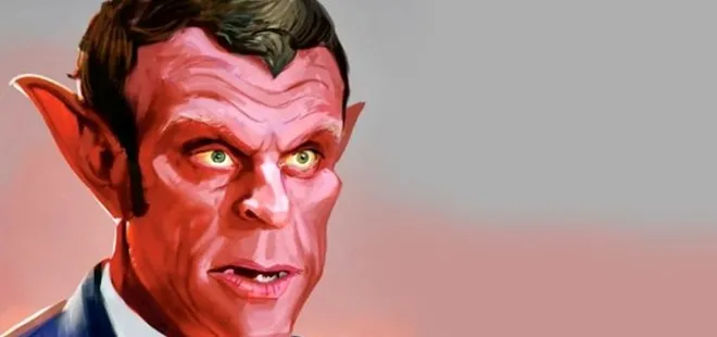 İran medyası Emmanuel Macron’u yerden yere vurdu: Paris iblisi