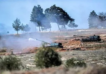 TSK: Fırat Kalkanı'nda 16 DEAŞ hedefi imha edildi