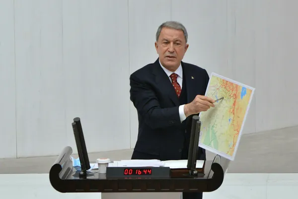 Son dakika: Milli Savunma Bakanı Hulusi Akar ve İçişleri Bakanı Süleyman Soylu Meclis’te Gara Operasyonu’nu anlattı