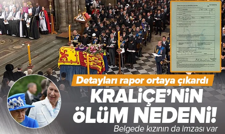 2. Elizabethin ölüm raporu ortaya çıktı!