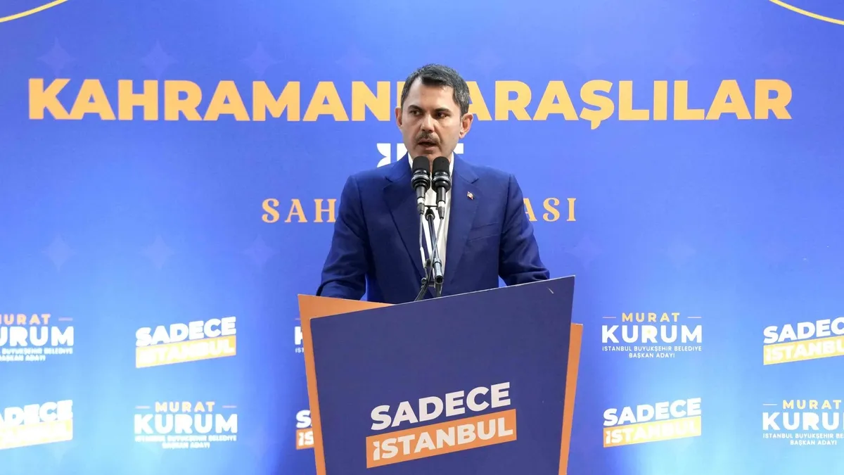 Cumhur İttifakı'nın İBB adayı Murat Kurum'dan İmamoğlu'na salvolar: 'Ne gerek var’ diyenlere rağmen dönüştüreceğiz