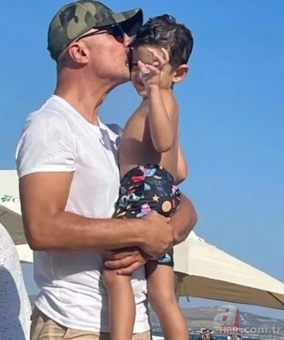 Özcan Deniz’den oğlu Kuzey ile tatil pozu! Eski eşi Feyza Aktan’a çok konuşulacak gönderme 2