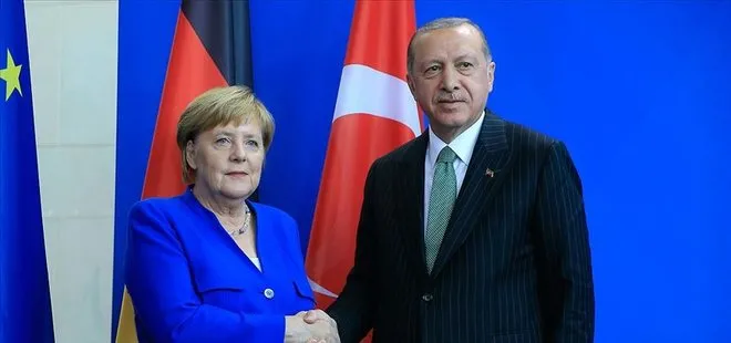 Son dakika: Başkan Erdoğan ve Almanya Başbakanı Merkel’den flaş Libya teması