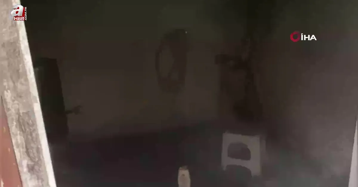 Osmaniye'de evde çıkan yangın söndürüldü