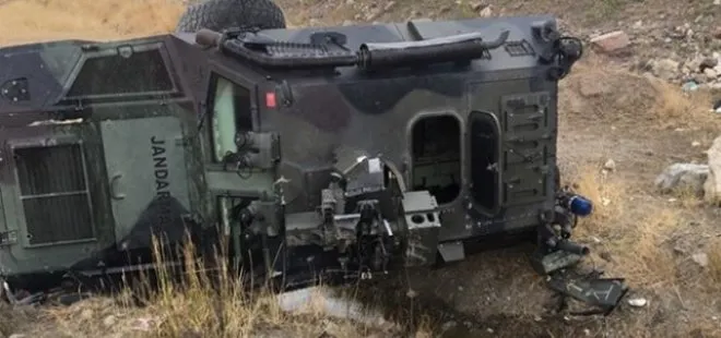 Şırnak Uludere’de askeri araç devrildi: 10 yaralı