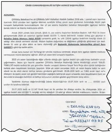 Belediye değil darphane: Esnaftan “23 gram altın” iddiası yargıda - 1