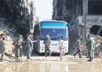 Şam tümüyle Esad rejiminde