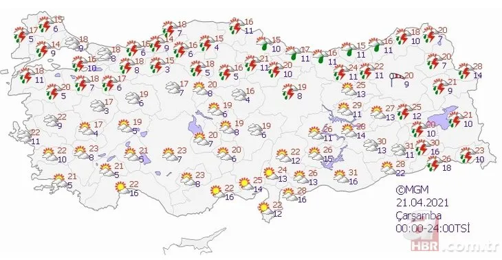Meteoroloji’den 44 ile flaş uyarı! Aralarında İstanbul’un da olduğu onlarca il için tarih verildi