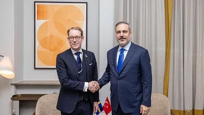 Dışişleri Bakanı Hakan Fidan İsveç Dışişleri Bakanı Billström ile görüştü!