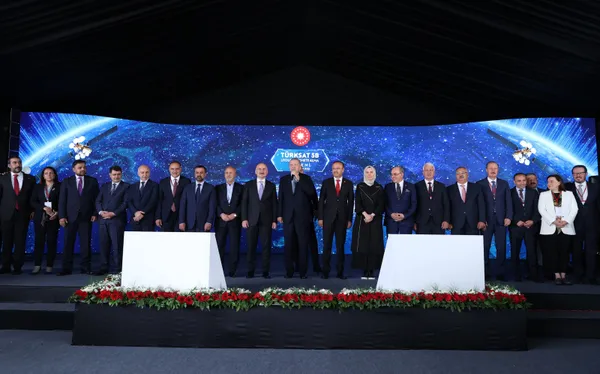 Son dakika: Başkan Erdoğan butona bastı Türksat 5B uydusu hizmete girdi! Törene Başkan Erdoğan’dan önemli açıklamalar