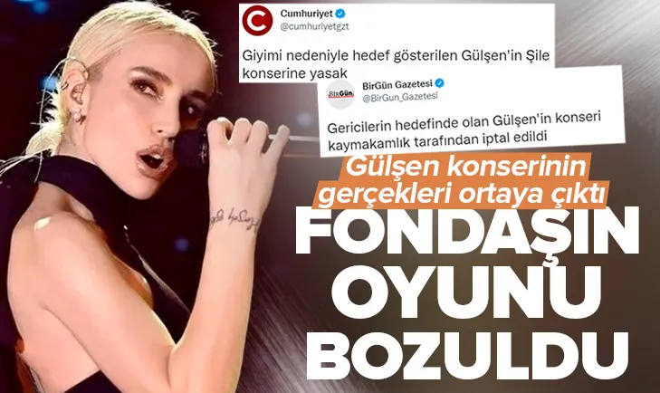 Fondaş basının Gülşen operasyonu çöktü