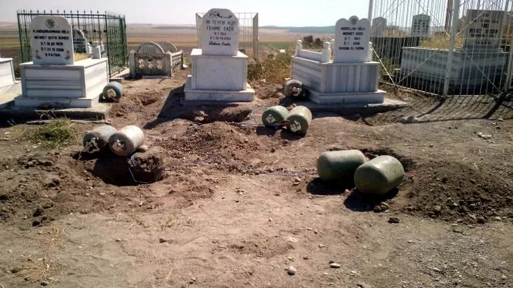 AK Partili Mehdi Eker’in aile mezarlığında 640 kilo patlayıcı bulundu