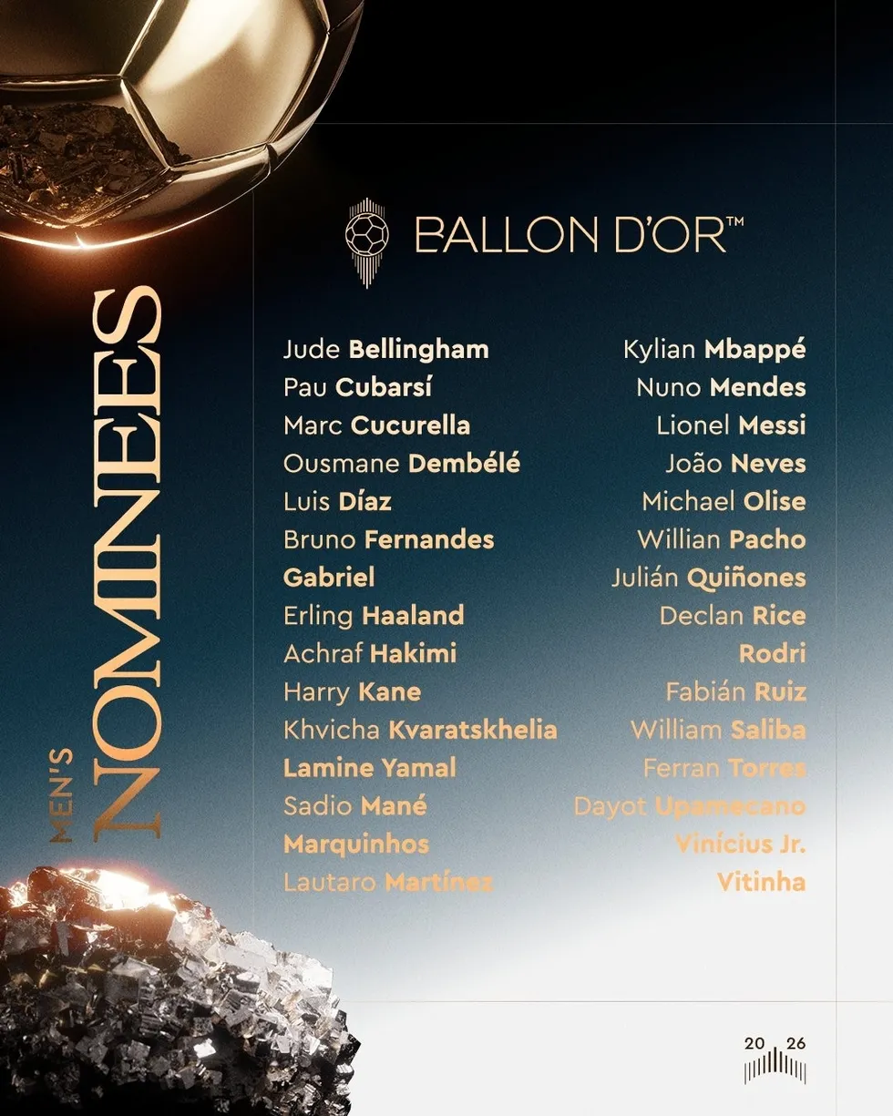 ballon-dor-2026-adaylari-belli-oldu-dunyanin-en-iyi-bireysel-odulu-icin-yarisacak-isimler-aciklandi-1788880475764.jpeg Ballon d'Or 2026 adayları belli oldu: Dünyanın en iyi bireysel ödülü için yarışacak isimler açıklandı - 1