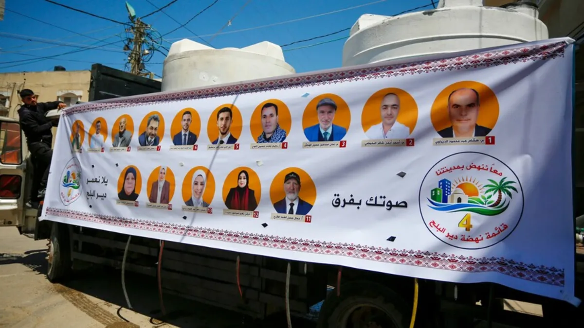 Filistin'de 2026 yerel seçimleri için oy verme işlemi başladı