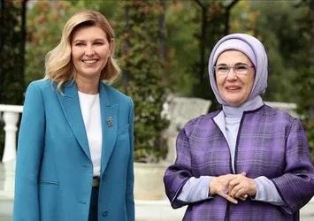 Zelenskiy'nin eşi Zelenska, Emine Erdoğan'a Ukraynalı yetim çocuklar için yaptıklarından dolayı minnettar!
