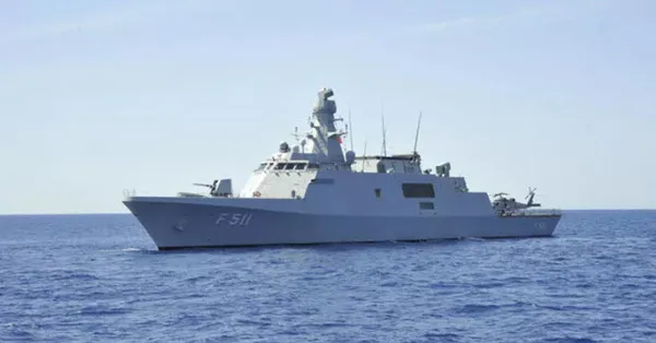 Türk donanmasının göz bebeği TCG Heybeliada’dan tam isabet! Hedef 12’den vuruldu