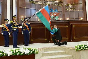 Aliyev yemin ederek görevine başladı