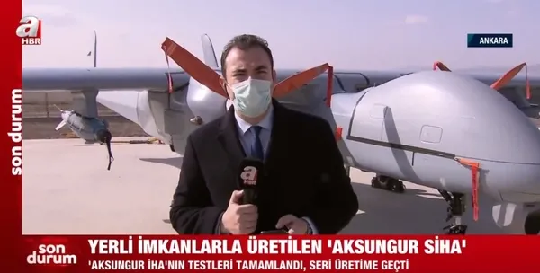 AKSUNGUR İHA testleri geçti seri üretimine başlandı