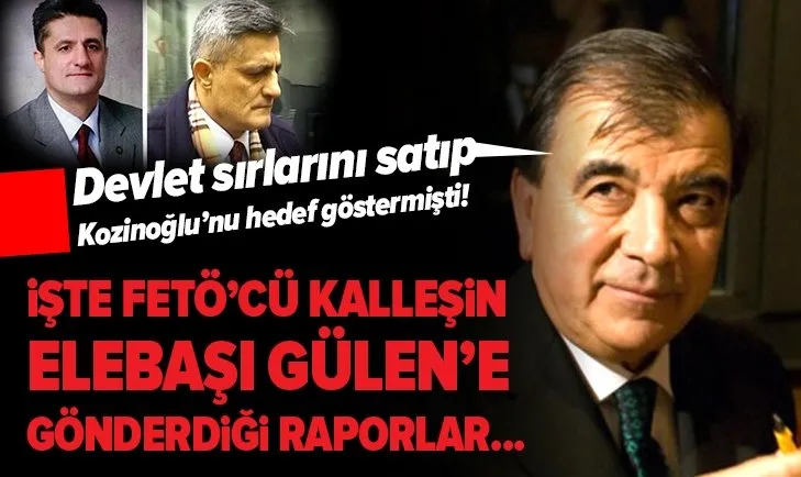 Enver Altaylı'nın FETÖ elebaşı Gülen'e gönderdiği raporlar ortaya çıktı!