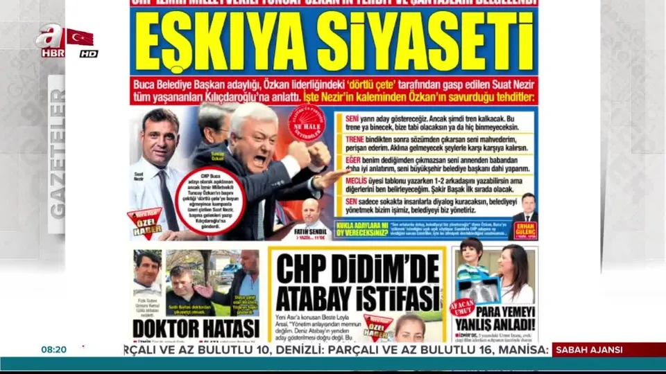 CHP’li Tuncay Özkan’dan eşkıya siyaseti