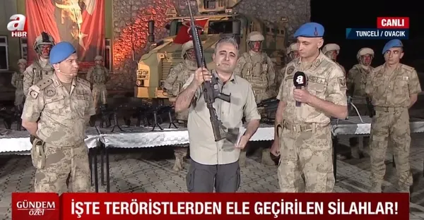 A Haber terörle mücadelenin kalbi Ovacık’ta! PKK’ya giden ABD silahı ele geçirildi! 3 teröristi etkisiz hale getiren Mehmetçik konuştu
