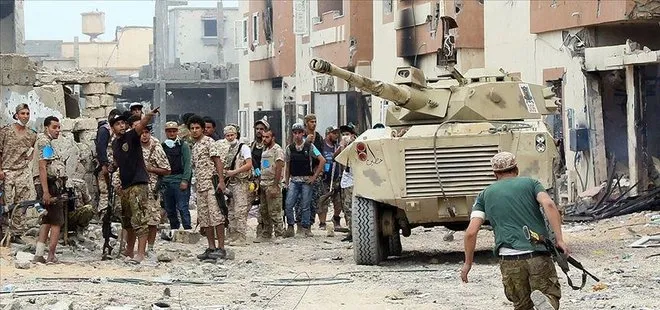 UHM’den flaş açıklama: Sirte’ye ilerleyen terörist Hafter güçleri püskürtüldü