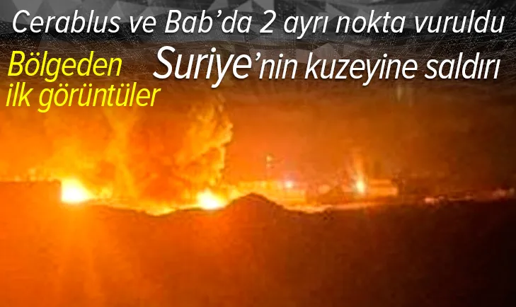 Suriye'nin kuzeyinde füzeli saldırı