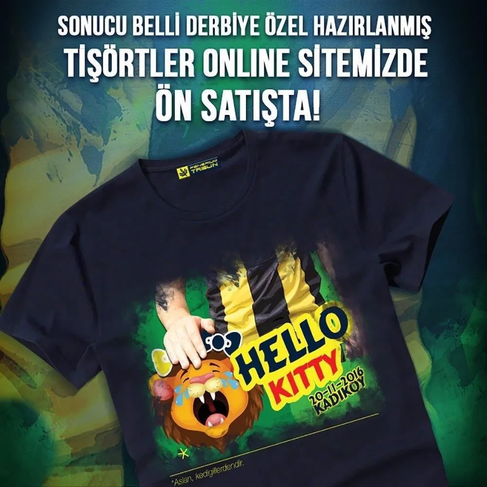 Fenerbahçe'den derbi tişörtü - 1