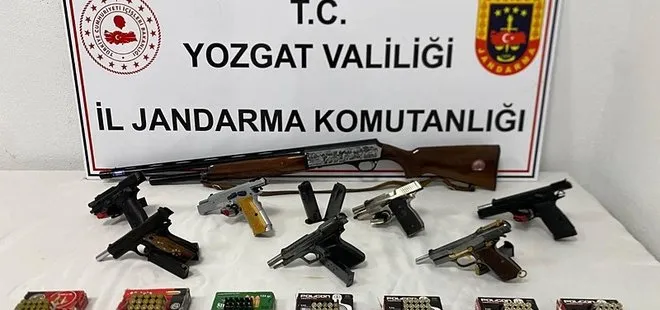 Yozgat'ta şoke eden anlar! Evin bahçesinden cephanelik çıktı