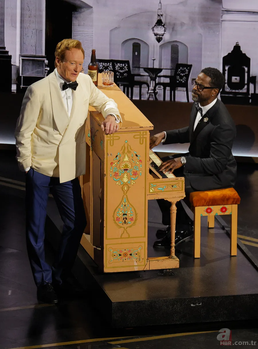 Oscar'da Filistin rüzgarı! İşte Epstein ve Trump'tan Putin'e geceye damga vuran anlar 9