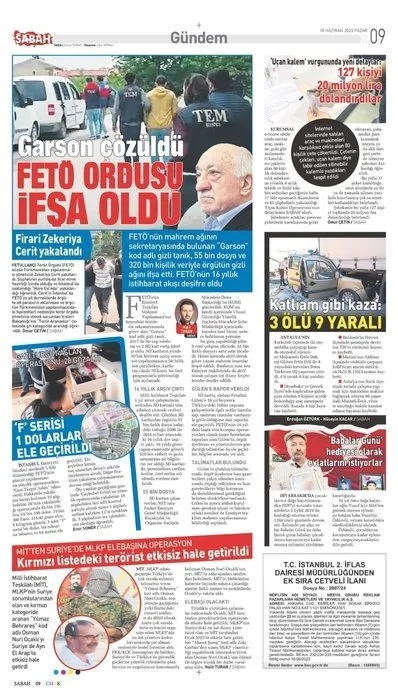 FETÖ’nün 11 maddelik ihanet kriteri! İşte ’Garson’un hard diskinden çıkanlar